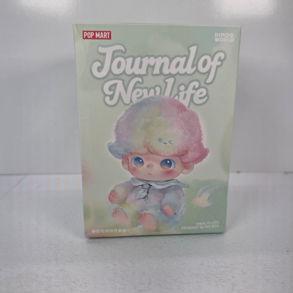 Pop Mart Dimoo World Journal of New Life Vinyl Plush Pendant Blind‎ Box Figure